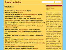Tablet Screenshot of gregorywolos.com